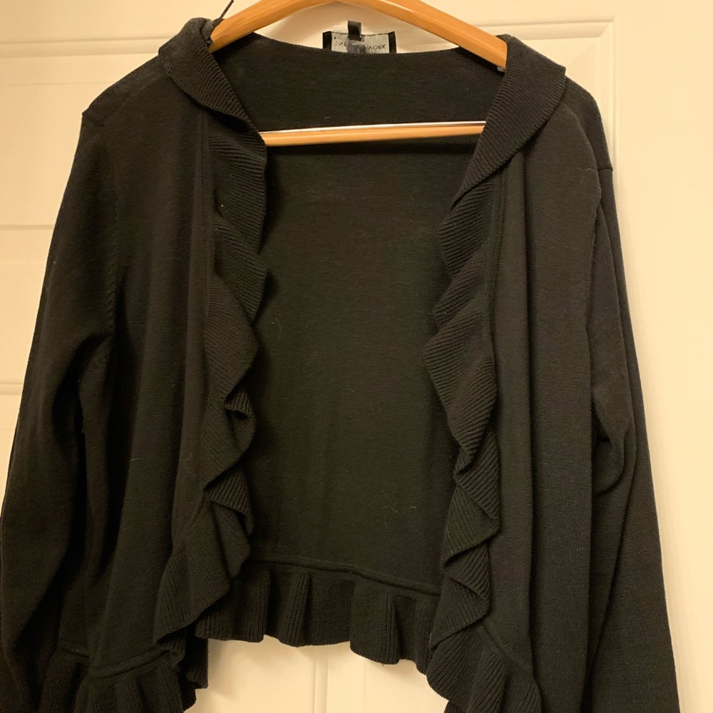 Jones New York Womens ruffled shrug 1X